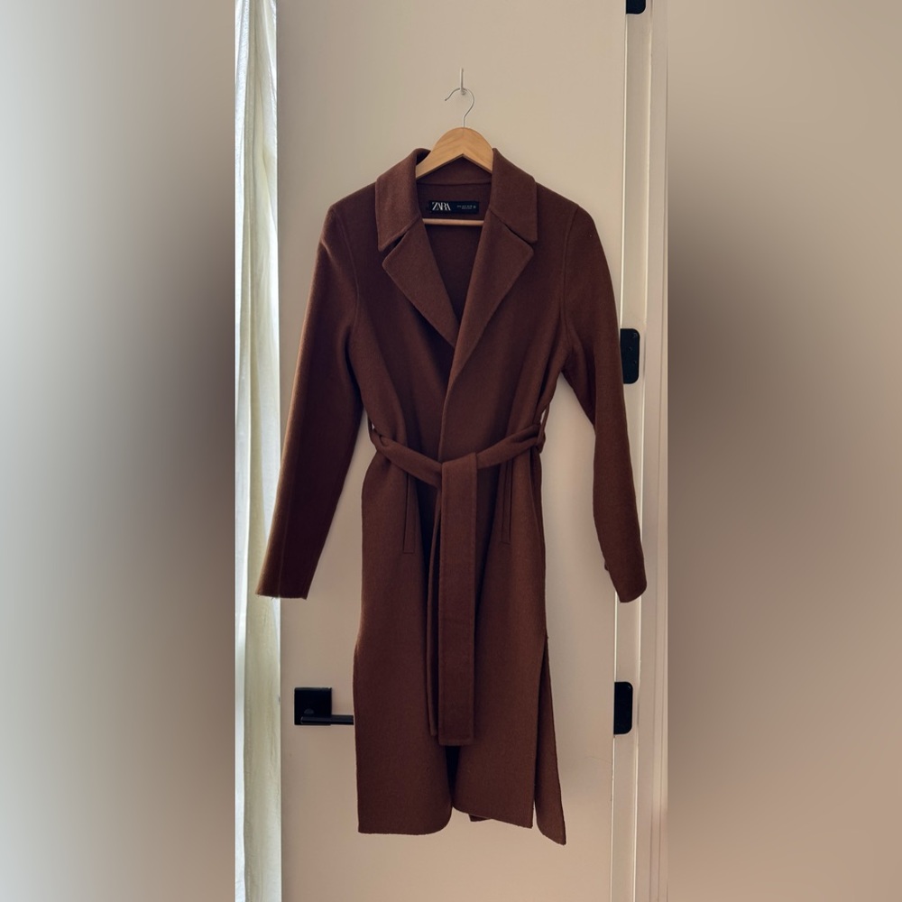 Zara Chocolate Brown Coat